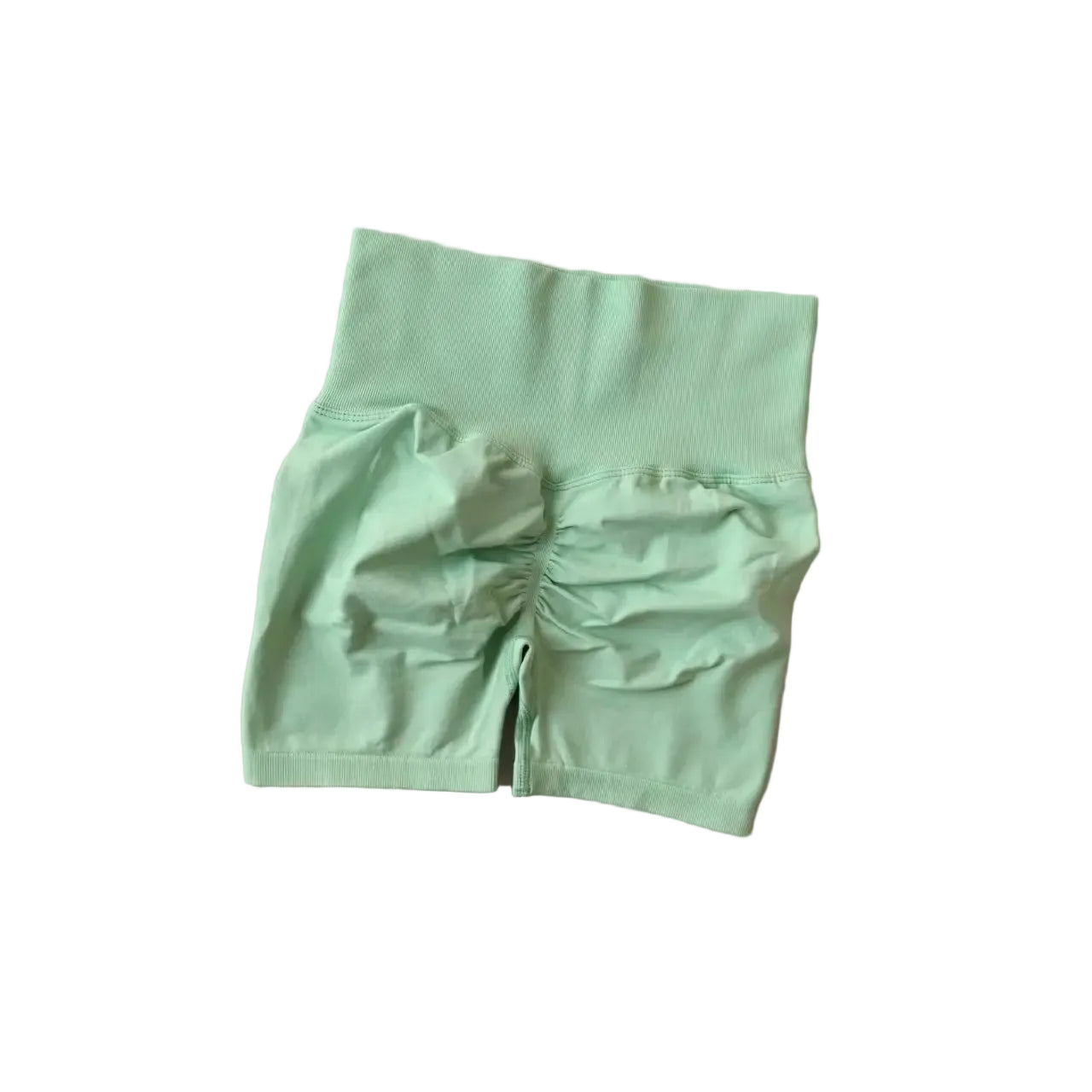 Yoga Shorts Peach Hot Girls Three-Cross Pants High Waist Knitted Pressure Running Sport Elastic Belly Lifting Butt Tight Pants
